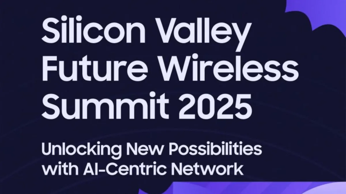 Samsung Showcases AI-Native 6G At Silicon Valley Summit