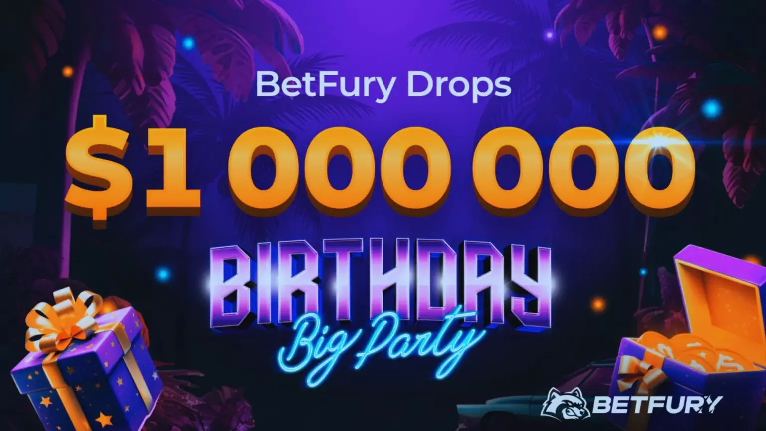 BetFury Marks 4th Year With $1M Prize Pool For Users