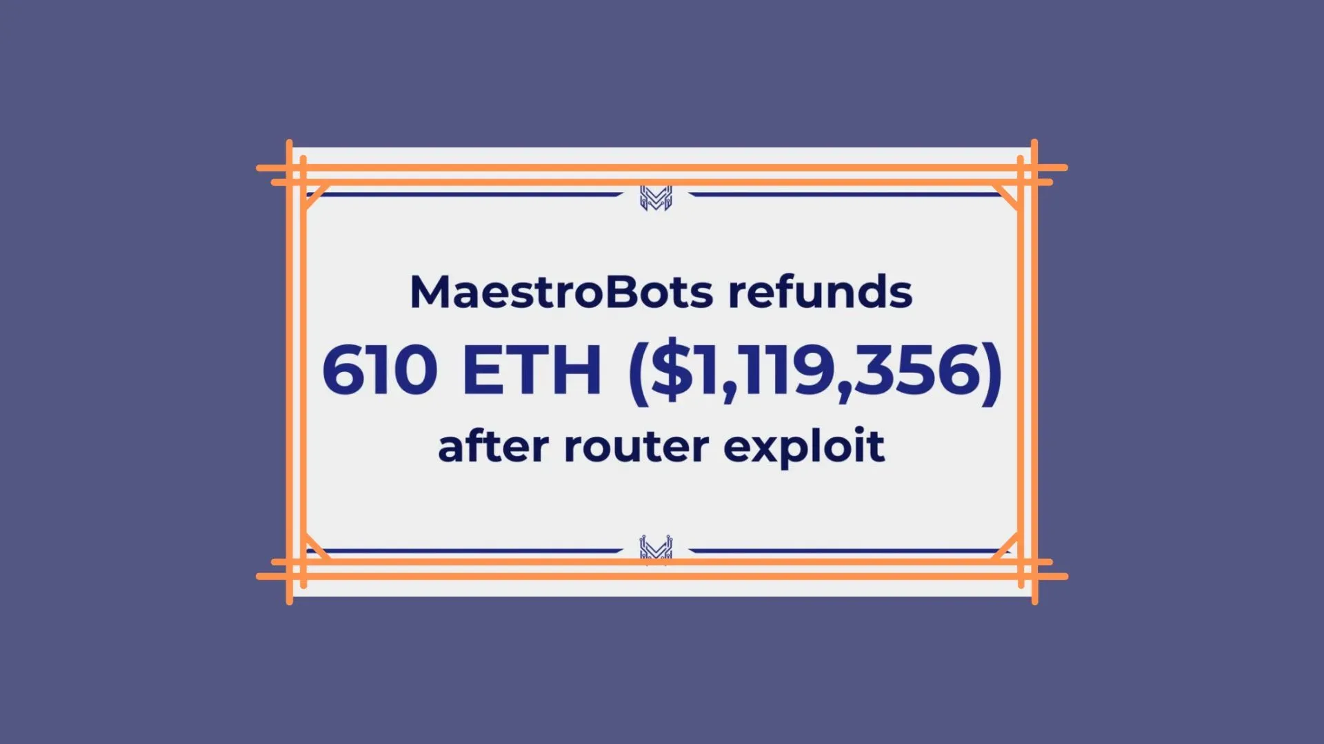 MaestroBots Acts Fast To Refund $1M To Users Post-Exploit
