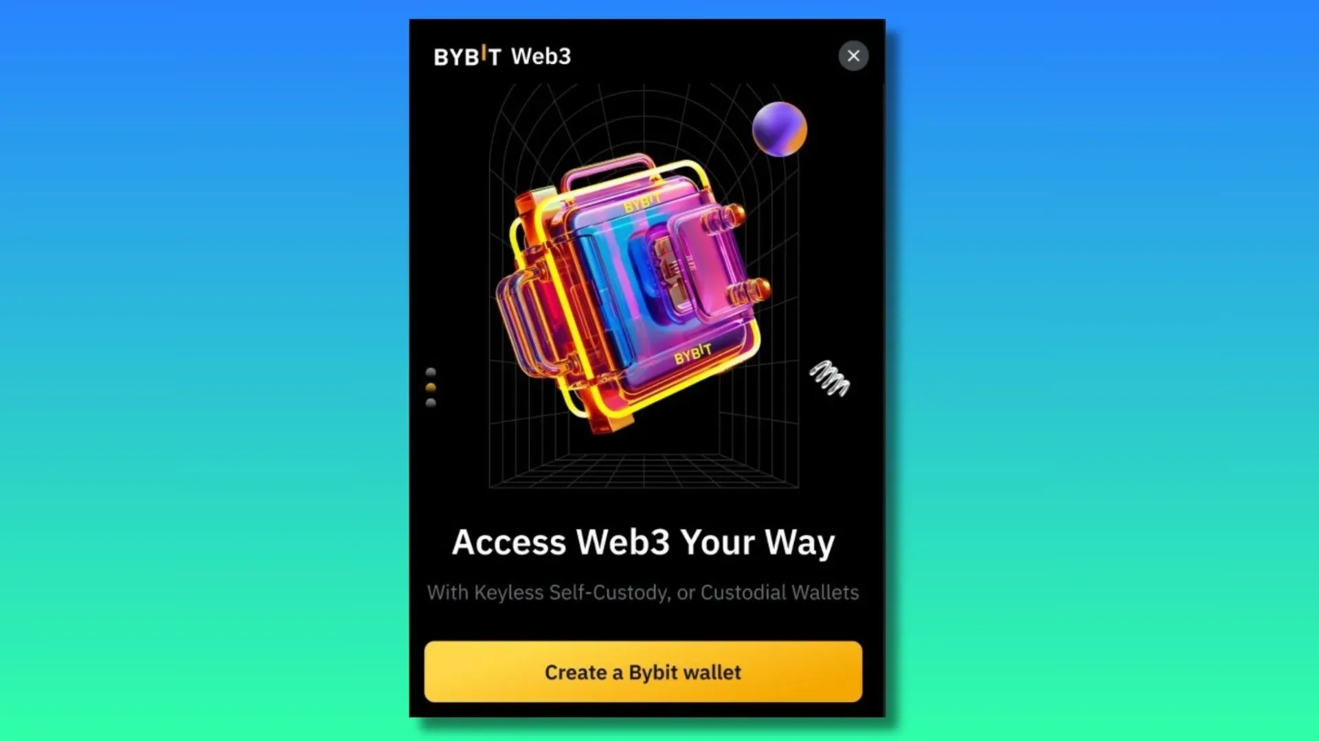 Bybit Web3 Hits 1M Users, Launches Keyless Wallet