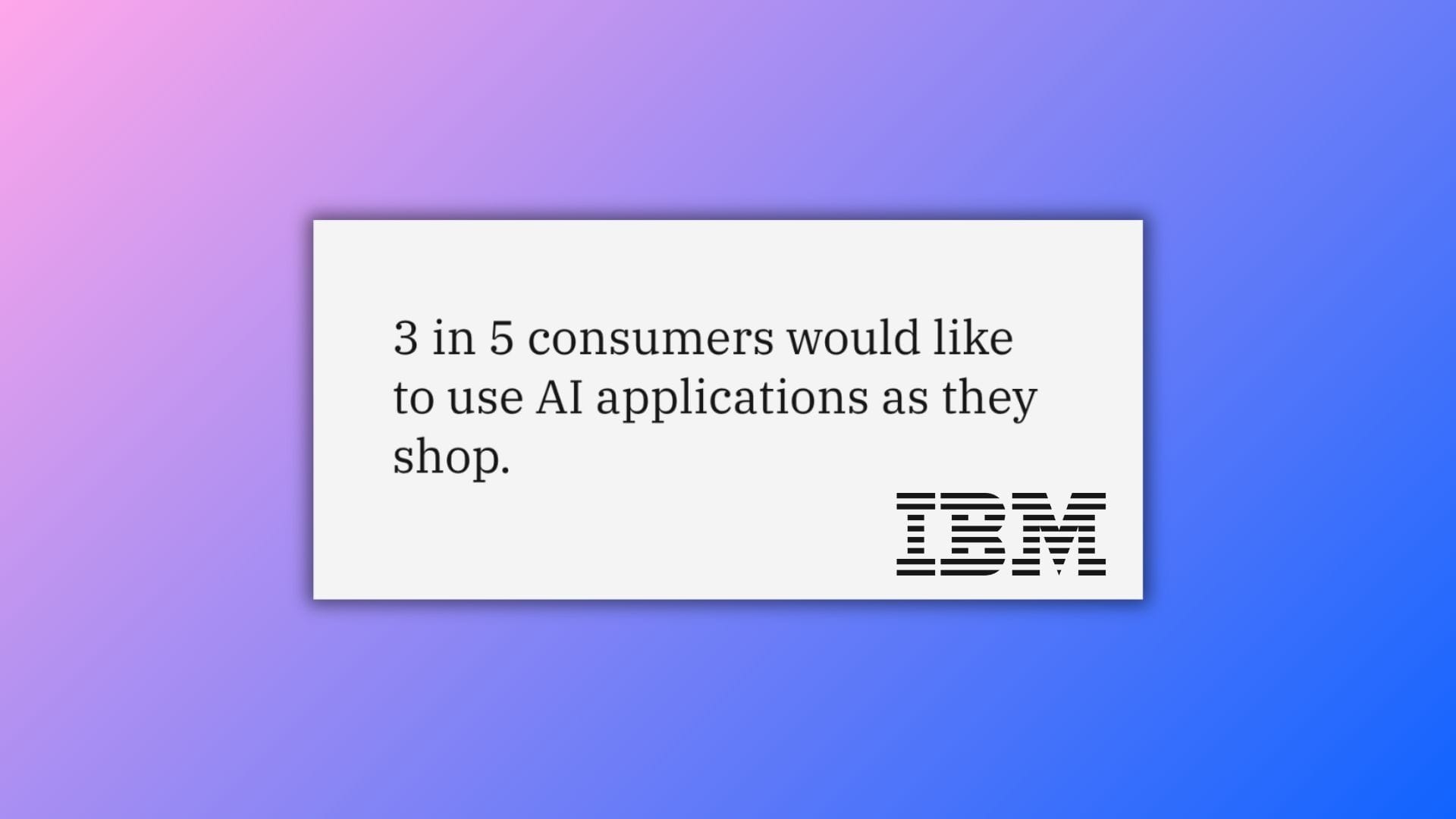 IBM Study Reveals Generative AI's Key Role In Revolutionizing Retail