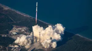 NASA And Blue Origin Launch Twin Mars Spacecraft