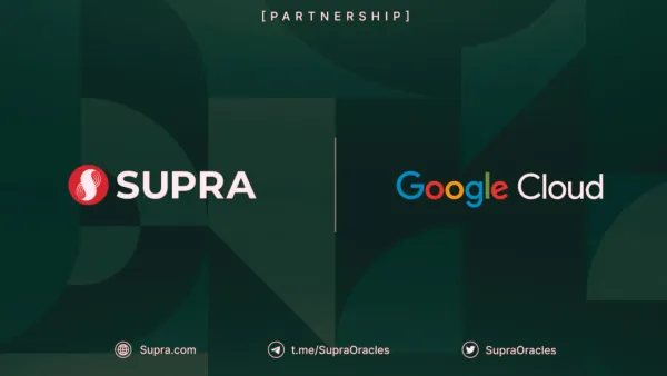 Supra Partners With Google Cloud For Real-Time dApp Data